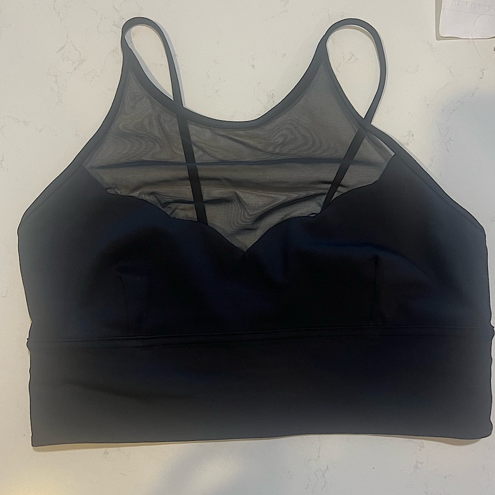 Mesh High Neck lululemon bra top